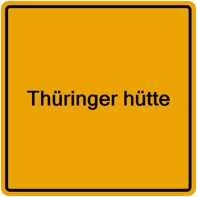 Einwohnermeldeamt24 Thüringer hütte